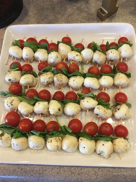 Once Upon A Time Bridal Shower Caprese Salad Appetizers Appetizer