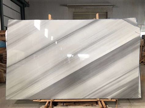 Marble Slabs Stone Slabs White Marble With Grey Diagonal Vein 45