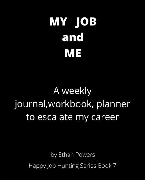 Career Journal Job Workbook Workbook Job Hunting Kindle Reading