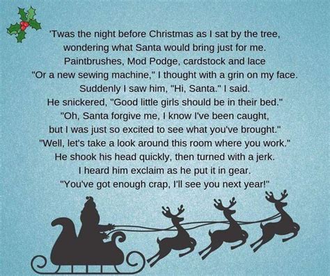 Pin by Joy Martin on CHRISTMAS  Christmas poems, The night before