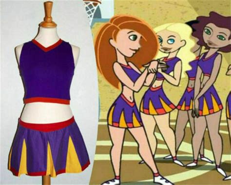 Kim Possible Cheerleader Uniform Cosplay Costume Custom Made A Ebay