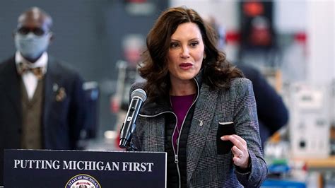 Michigan Dem Gov Gretchen Whitmer Says Gop Inflaming Issue Of Explicit Material In Public
