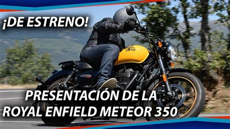 Industria Royal Enfield Presentó La Meteor 350 En Argentina Youtube