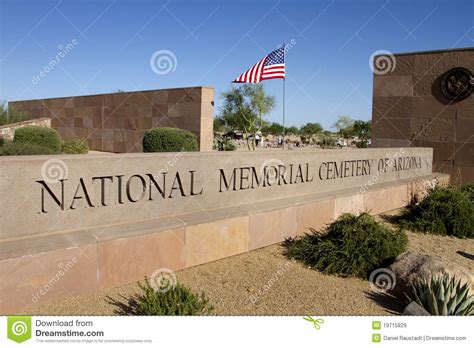 Veterans National Memorial Cemetery Of Arizona Editorial Stock Image