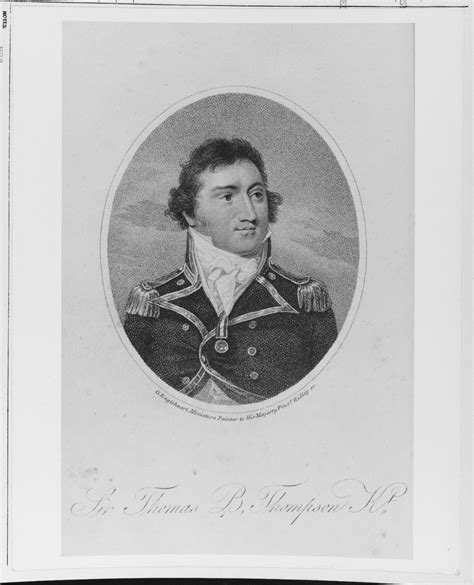 Nh 66490 Sir Thomas Boulden Thompson 1766 1828 British Vice Admiral