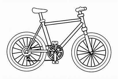 Coloring Bicycle Colouring Bike Pages Printable Bmx