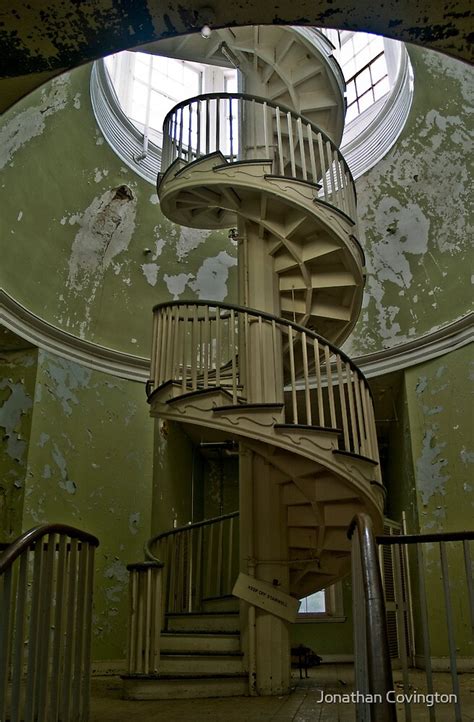 Spiral Staircase Western State Hospital By Jonathan Covington Redbubble