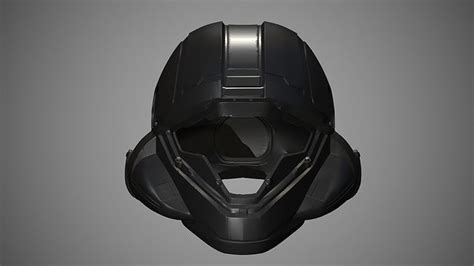 Printable Halo Buck Odst Helmet 3d Model 3d Printable Cgtrader