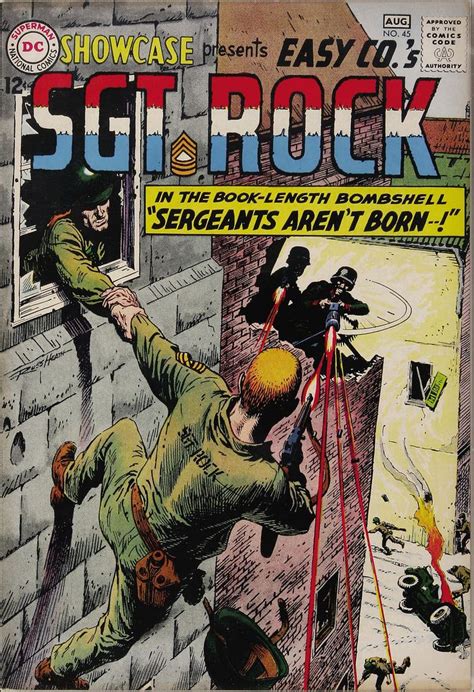 Sgt Rock Comics Classic Comic Books War Comics
