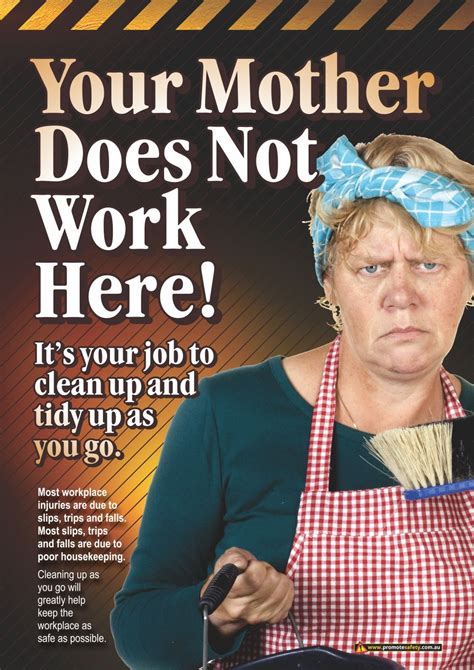 A3 Size Workplace Safety Poster Emphasising The Need For Workers To
