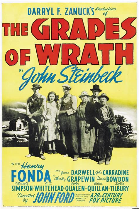The Grapes Of Wrath Classic Movie Posters Movie Posters Vintage