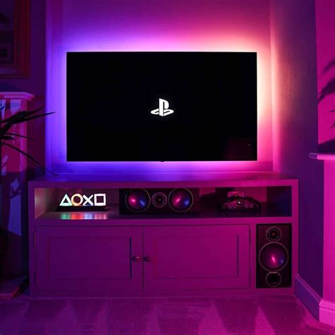 It's incredibly easy to use your dualshock 4 to play games on steam — all you have to. Setup gaming PS4 | Video game room design, Playstation ...
