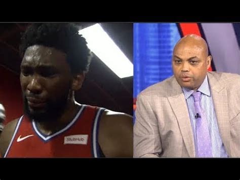 Nbc sports philadelphia analyst and former eagles linebacker seth joyner (left) criticized sixers star joel embiid for crying following the team's game 7. Charles Barkley Reacts to Joel Embiid crying - YouTube
