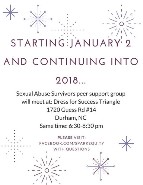 Sexual Abuse Survivor Peer Support Group Durham Nc