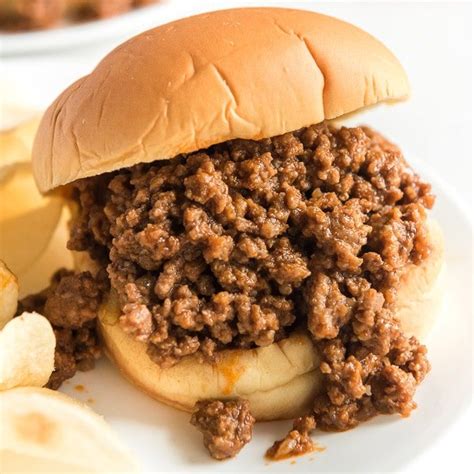 THE BEST SLOPPY JOES RECIPE PERFECT FOR MEMORIAL DAY SUMMER BBQ 4TH