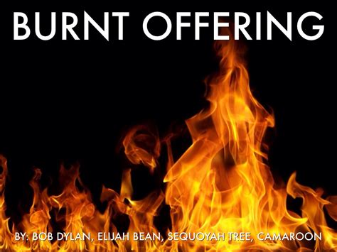 Burnt Offering By Sequoyah Thornton
