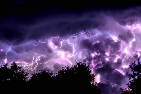 Thunder Sky Wallpapers Top Free Thunder Sky Backgrounds Wallpaperaccess