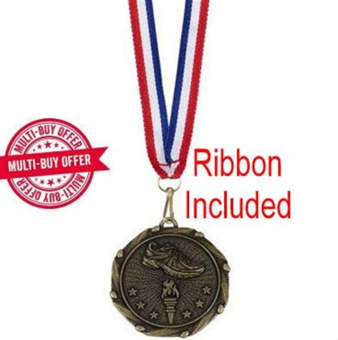 Running Shoe Medal With Rwb Ribbon 45mm 1 34 Etsy