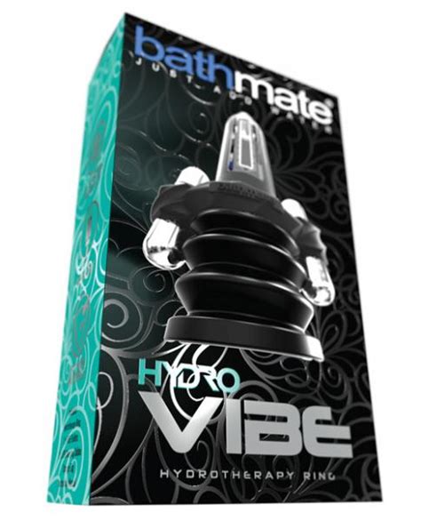 Bathmate Hydro Vibe Pump Vibrator Black On Literotica