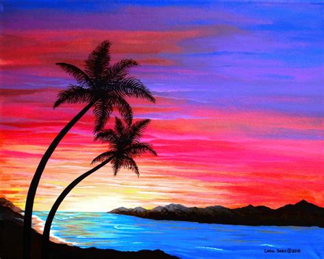 About press copyright contact us creators advertise developers terms privacy policy & safety how youtube works test new features press copyright contact us creators. Tropical Sunset - Southwest & Florals by Carol - Paintings ...