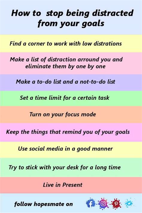 How To Stop Being Distracted From Goals 18 Pro Tips To Stop Getting