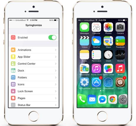 I migliori tweak e le migliori app per iOS 7.1.2 jailbroken - Paperblog