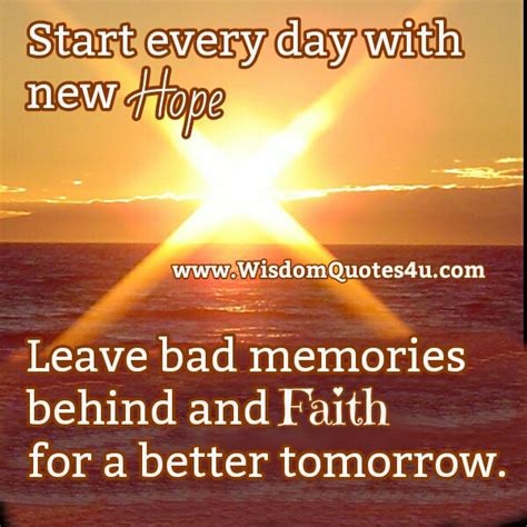 leave bad memories behind wisdom quotes