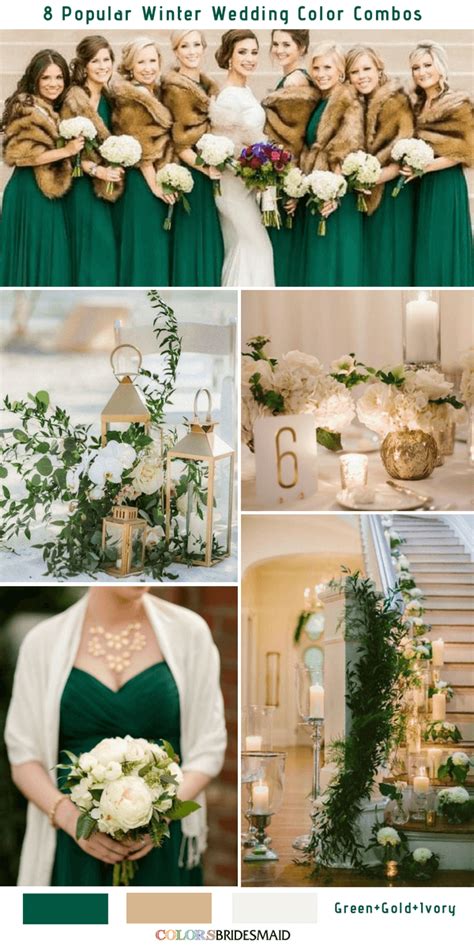 All 30 Winter Wedding Color Palettes Colorsbridesmaid