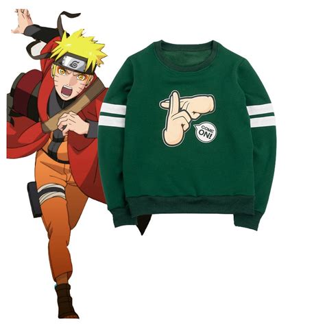 Naruto Hoodies Sweatshirts Uzumaki Naruto Mens Fashion Hokage Ninjia