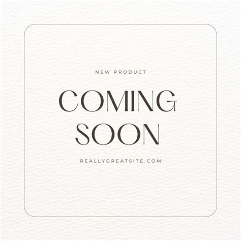 Coming Soon Announcement Template