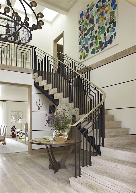 Hamptons Waterfront Cullman And Kravis Stair Railing Design The