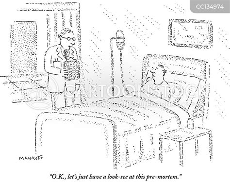 Postmortem Cartoons And Comics Funny Pictures From Cartoonstock