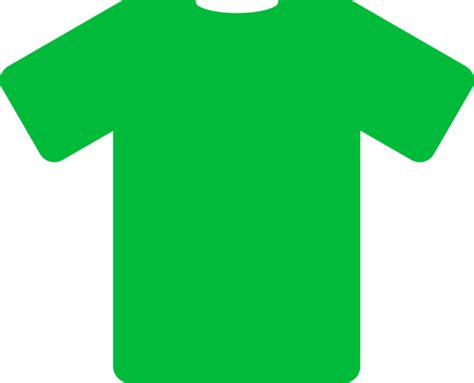 Green T Shirt 2 Clip Art At Vector Clip Art Online Royalty