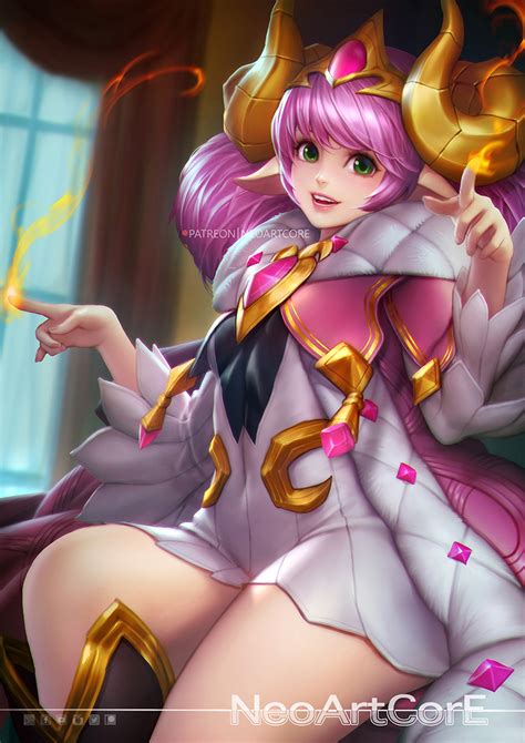 Neoartcore Alice Arena Of Valor Arena Of Valor 1girl Crown Fire