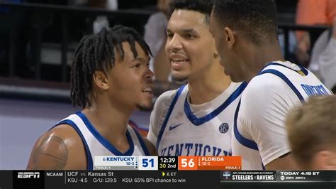 6 Kentucky Vs Florida College Basketball Game Highlights 2024 Win Big Sports