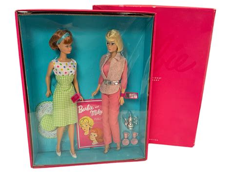 Lot Barbie Gold Label Th Anniversary Barbie Midge