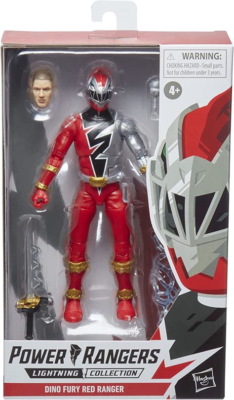 Power Rangers Lightning Collection Dino Fury Red Ranger 15 Cm Premium