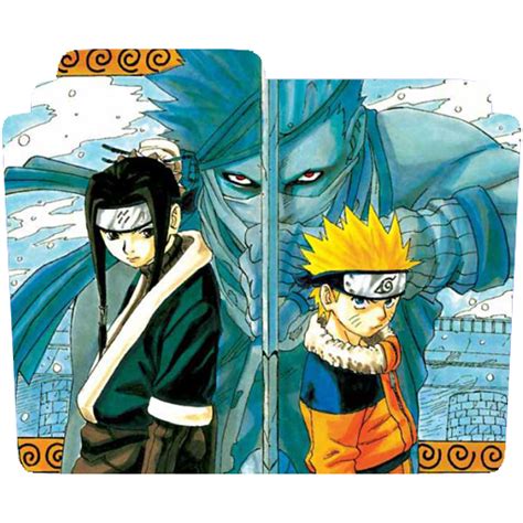 Naruto Manga Volume 4 Cover Icon Folder By Saku434 On Deviantart