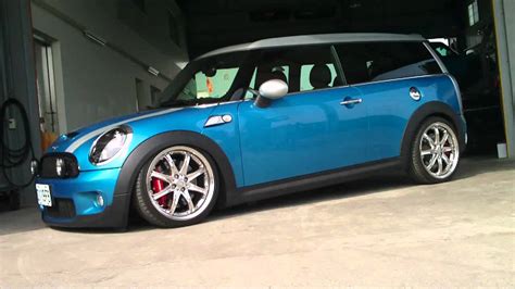 Mini Clubman R55 With Airrex Digital Air Suspension System Youtube