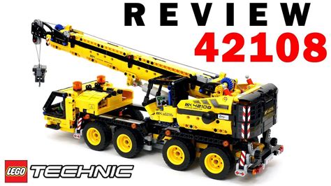 Lego Technic 42108 Mobile Crane Review 2020 Youtube