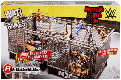 War Games NXT Ring Playset Exclusive WWE Wrestling Ring Playset By Mattel