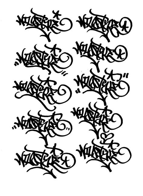Graffitie Graffiti Letters Wildstyle