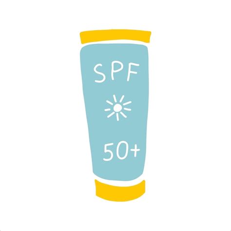 Premium Vector Sunscreen Cosmetics Spf Cream Blocks The Suns Rays