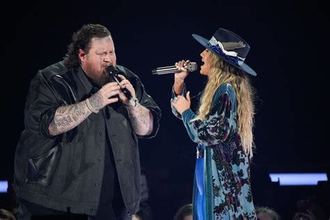 Acm Awards 2023 Nashvilles Jelly Roll Takes Stage For Save Me With Lainey Wilson
