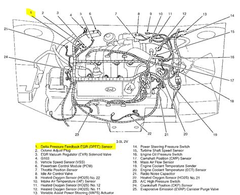 Wiring Diagram 33 2004 Ford Taurus Engine Diagram
