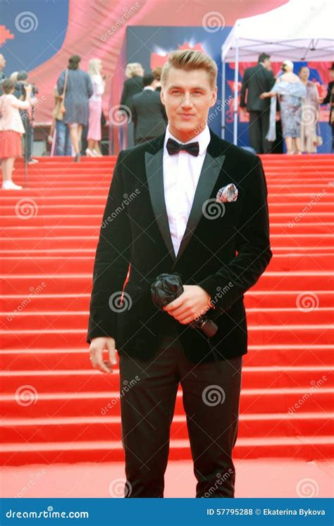 Actor Alexey Vorobyov At Moscow Film Festival Editorial Stock Photo Image Of Vorobyov Actor