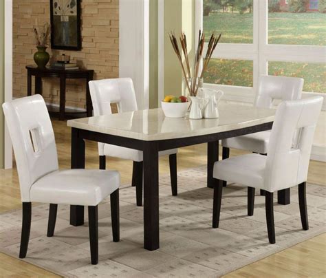 Hekman bourbon finish hardwood dristessed table with (4) leather seat side chairs and (2) arm chairs + 2 18 leaves. contemporary kitchen dinette sets | Zion Modern House
