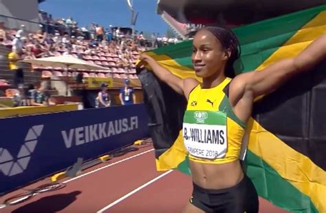 Briana Williams Signs Multi Year Contract With Nike The Jamaican Blogs