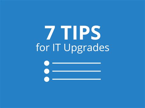 Seven Tips To Secure Internal Support For It Upgrades Avant
