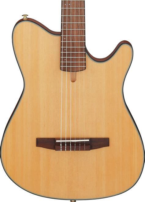 Ibanez Frh10n Ntf Nylon String Electro Acoustic Guitar In Natural Flat
